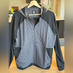 Men's FootJoy Full Zip Golf Hoodie - Size Medium